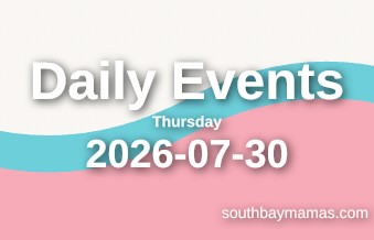 Daily Events for Thursday, July 30, 2026